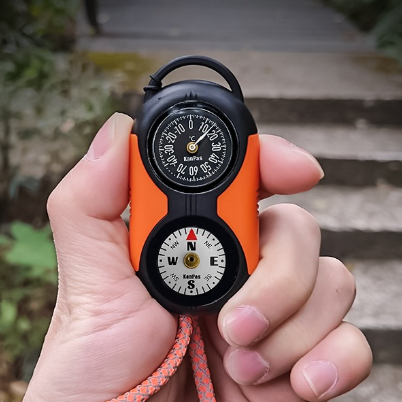 Hunting Outdoor Thermometer - 2 In1 Hygrometer Thermometer Compass Quality