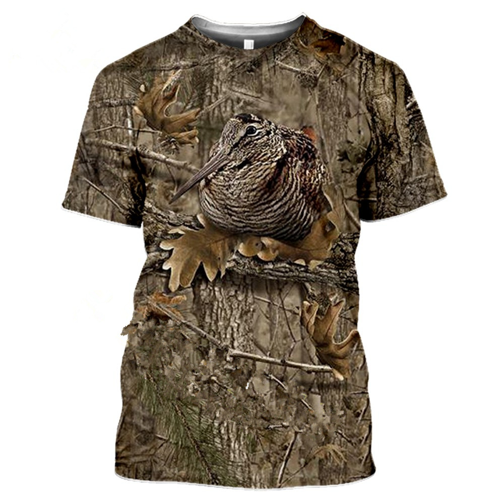 Hunting Outdoor Shirts - Summer Casual Men's T-shirt Fashion Outdoor