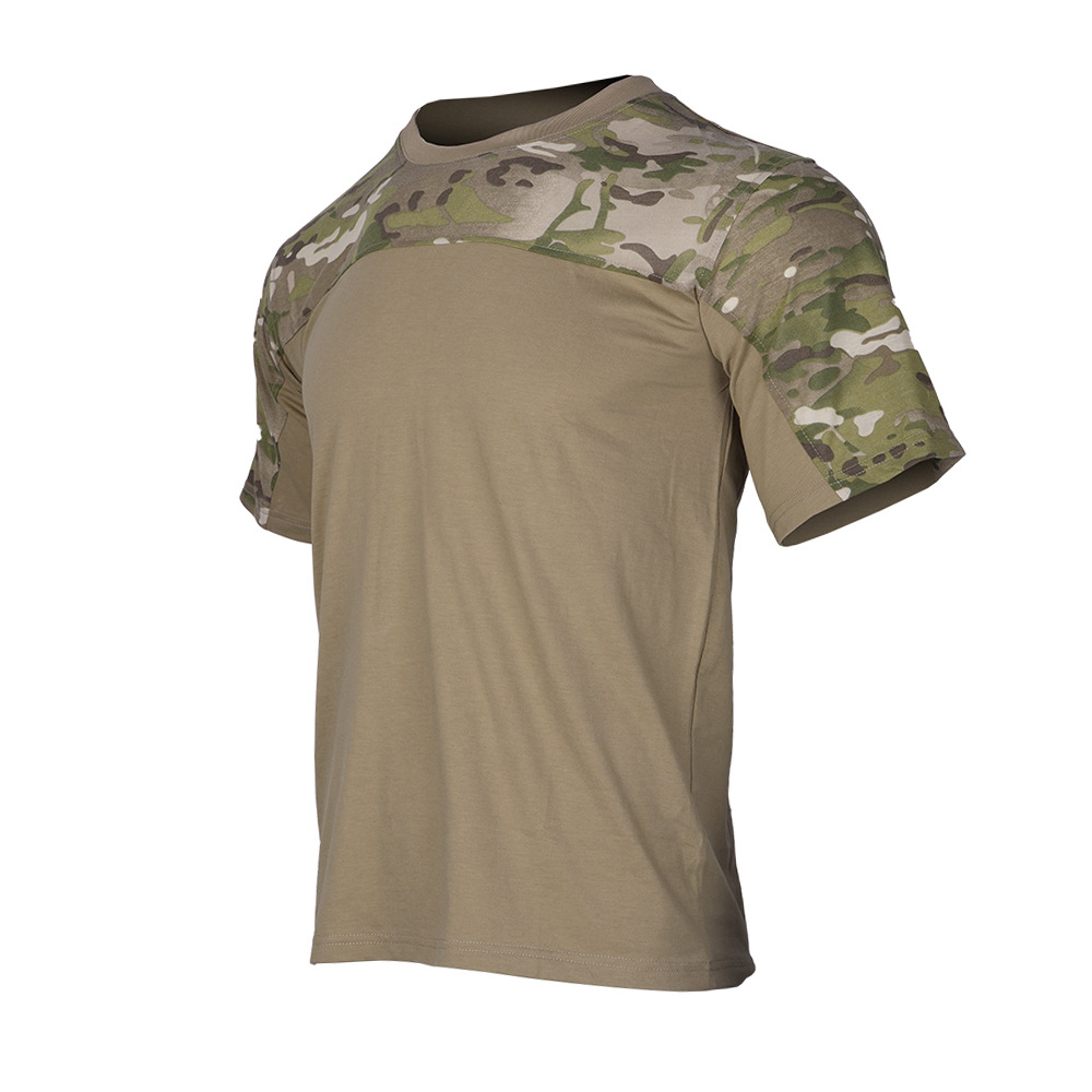 Hunting Outdoor Shirts - Mens Camouflage Shirts Tees Tactical Combat