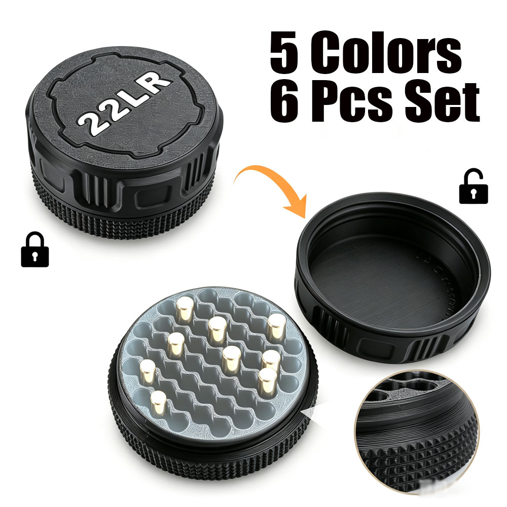 Hunting & Outdoor Supplies Vanderbijlpark Photos - 6Pcs Ammo Storage Box .22LR 55