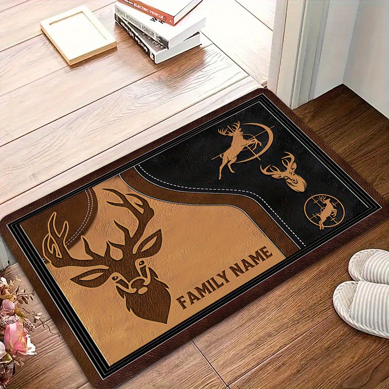 VIKAMA  Elk Skull Totem Huntin - Hunting Outdoor Rug review and price