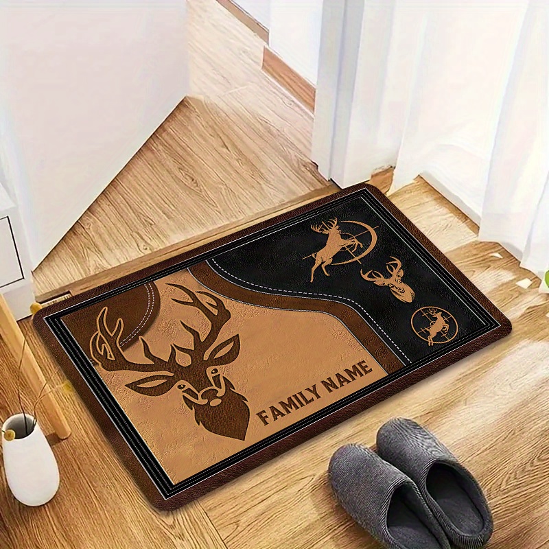 VIKAMA  Elk Skull Totem Huntin - Hunting Outdoor Rug review and price