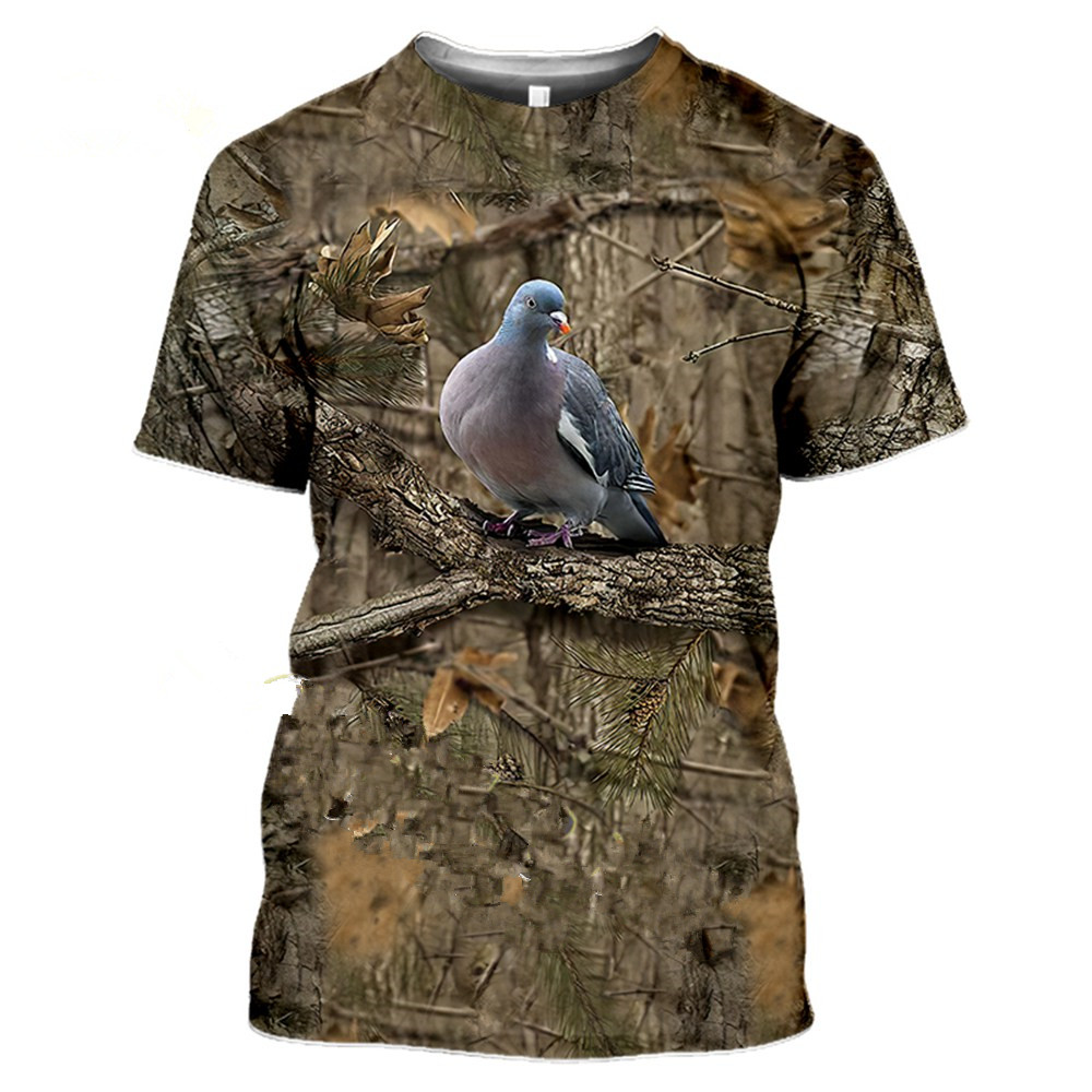 Summer Casual Men's T-shirt Fa - Hunting Outdoor Shirts review and price