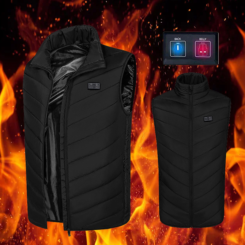 Winter 9 Areas Heated Vest Out - Outdoor Hunting Heater review and price
