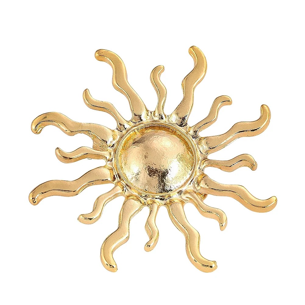 Sunburst Flower Alloy Brooch R - Hunting Outdoor Rug review and price