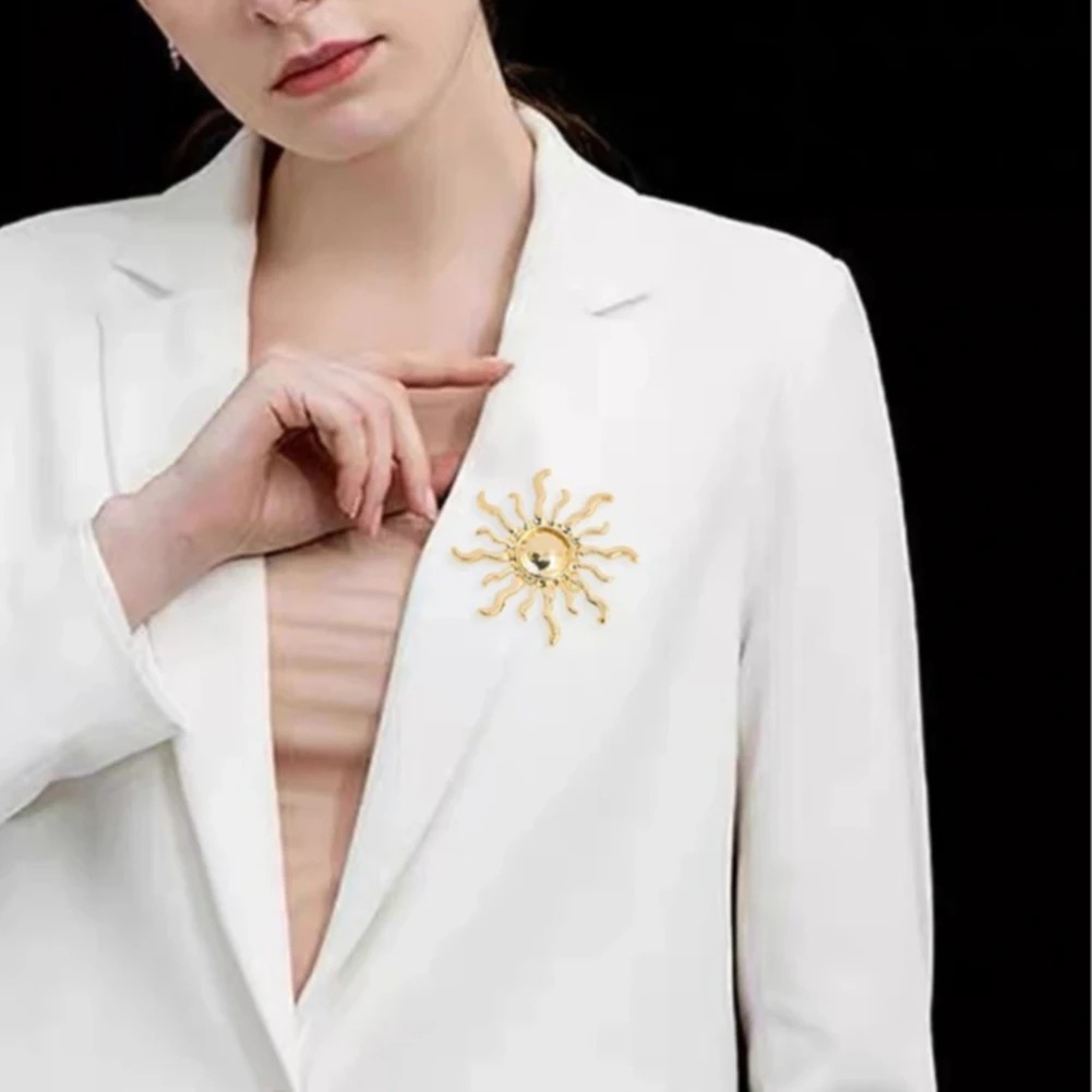 Sunburst Flower Alloy Brooch R - Hunting Outdoor Rug review and price