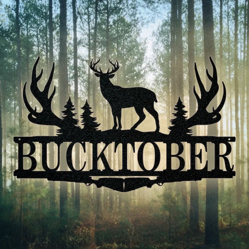 Buck Antler Split Monogram Sig - Outdoor Hunting Names review and price