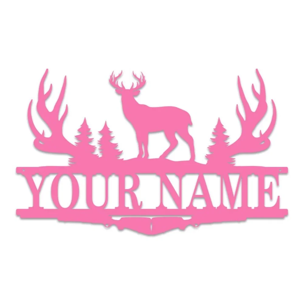 Buck Antler Split Monogram Sig - Outdoor Hunting Names review and price