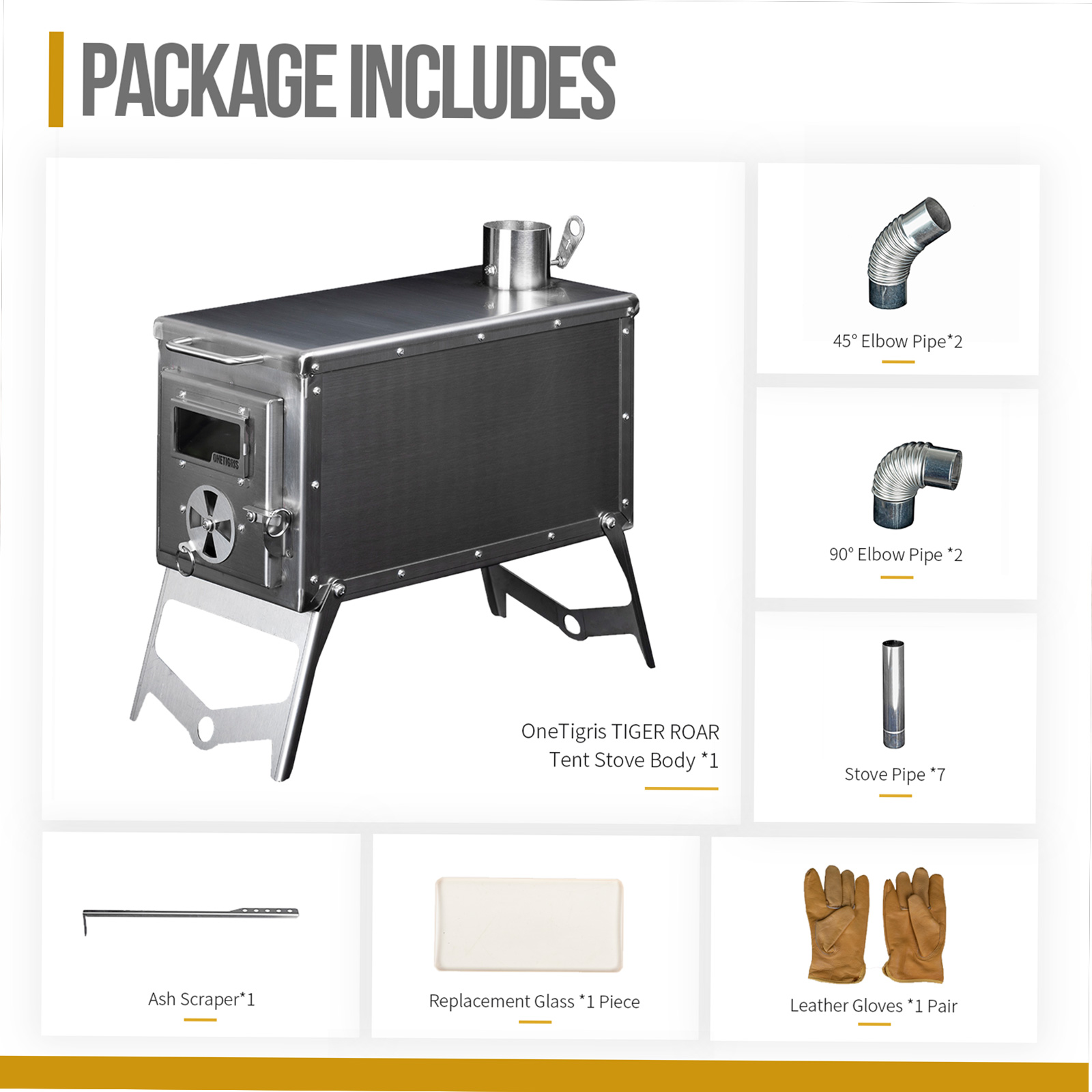 OneTigris Tiger Roar Tent Stov - Outdoor Hunting Heater review and price