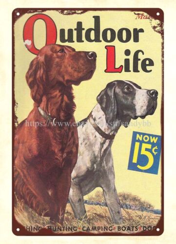 1936 OUTDOOR LIFE magazine hun - Hunting Dog Outdoor Shop review and price