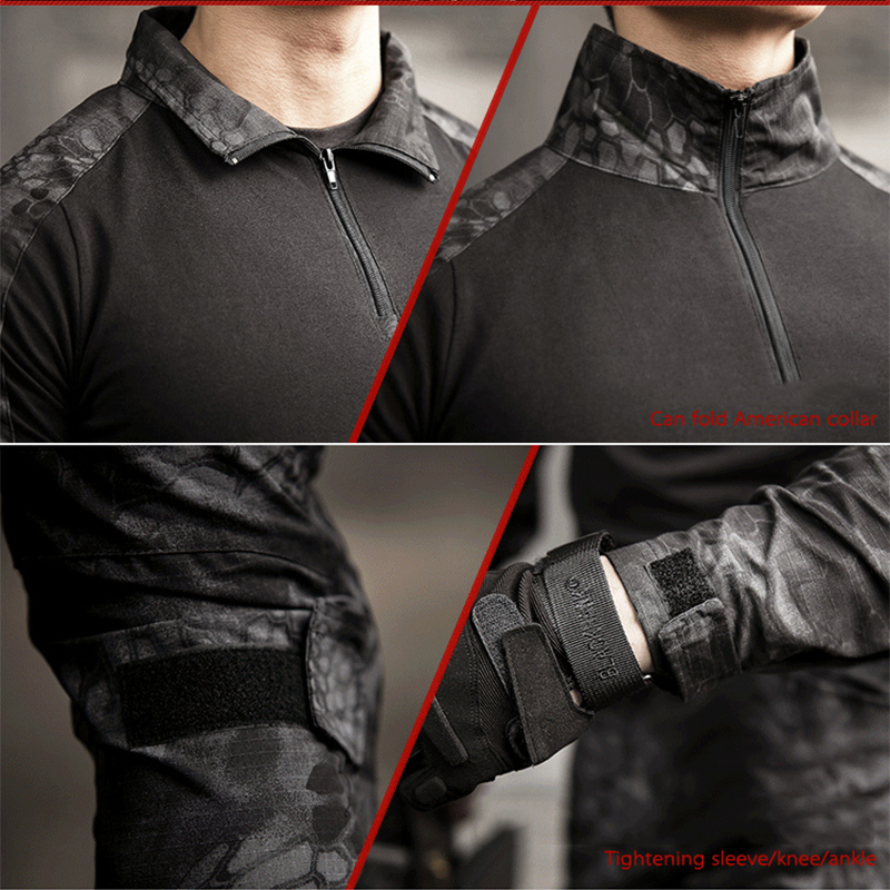 Tactical Cargo Uniform Jungle  - Hunting Outdoor Shirts review and price