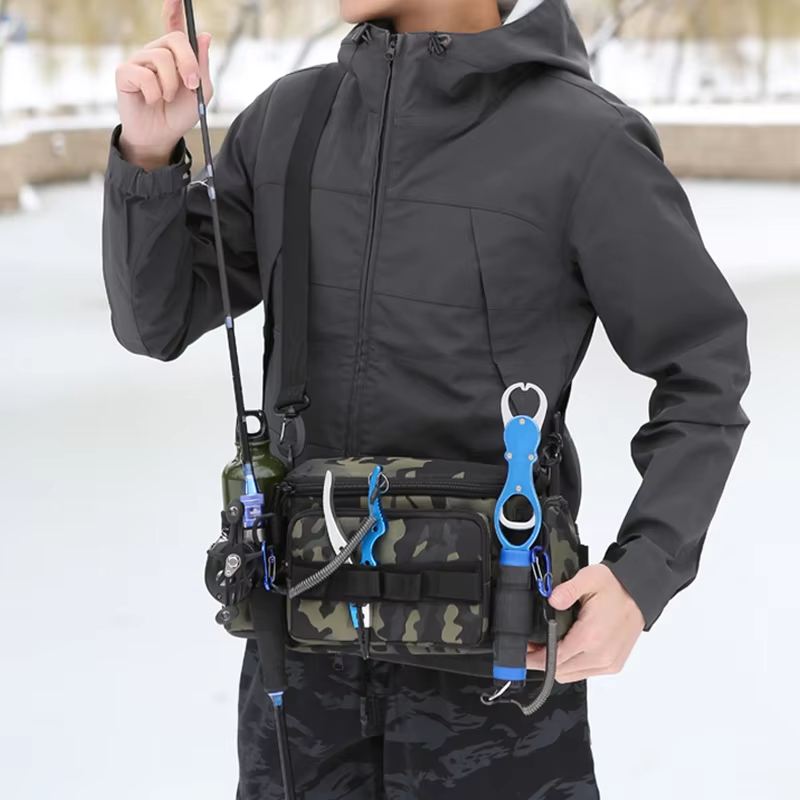 Tactical Camping Waist Bag Fis - Hunting And Camping In Forest review and price