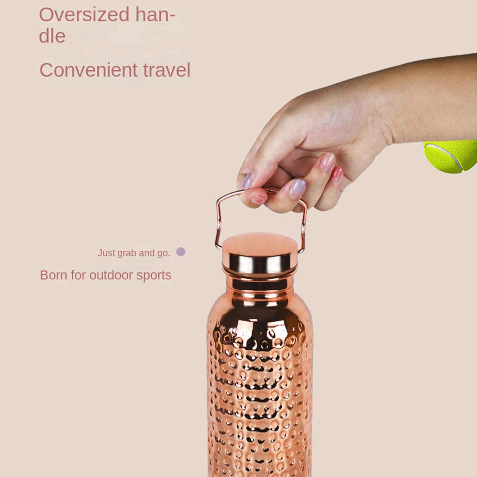 Pure Copper Water Bottle 800ml - Outdoor Hunting Kitchen review and price