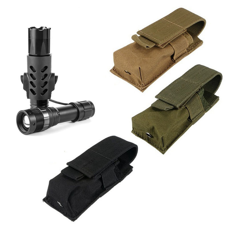 Tactical Molle Flashlight Pouc - Outdoor Hunting Magazines review and price