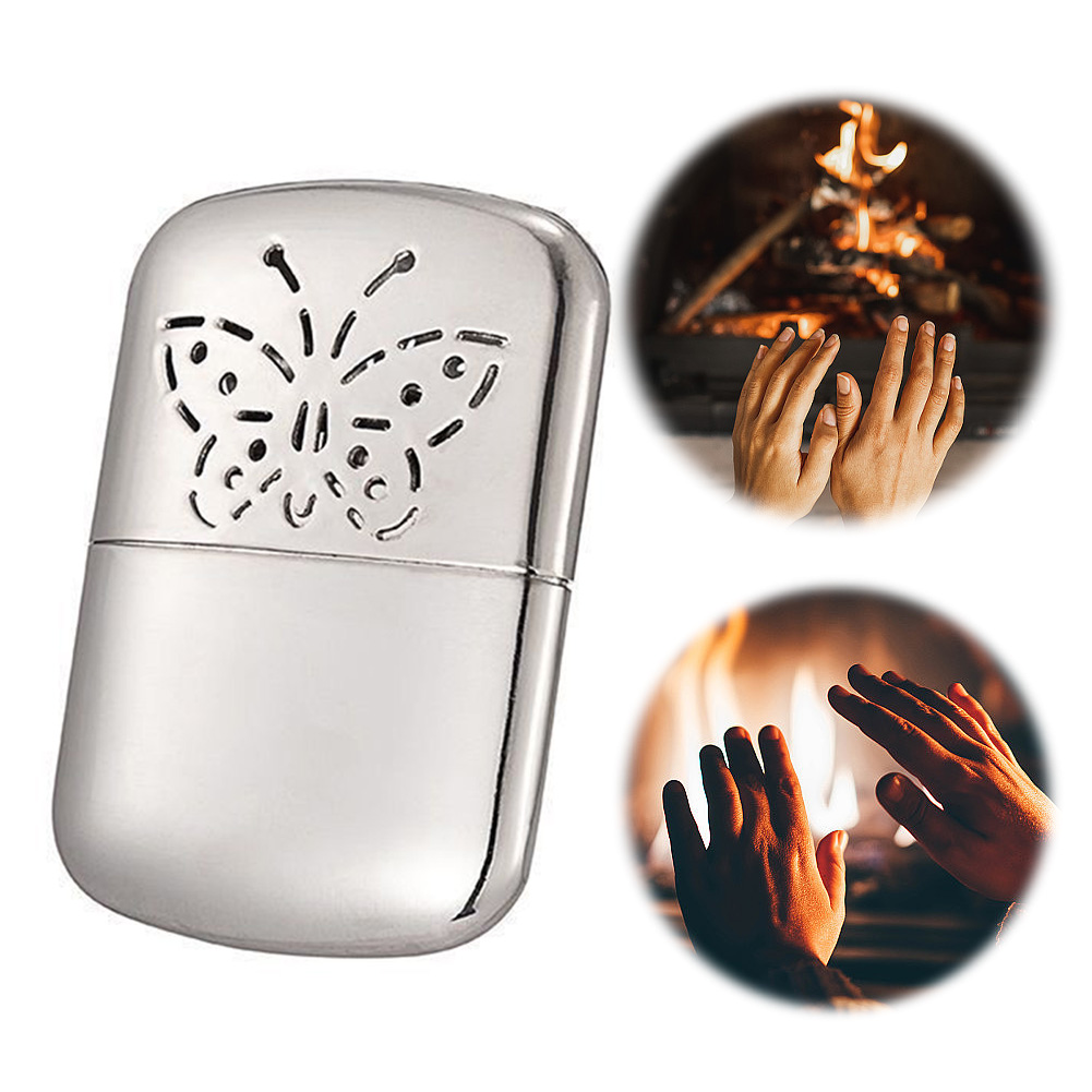 Zinc Alloy Pocket Hand Warmer  - Outdoor Hunting Heater review and price