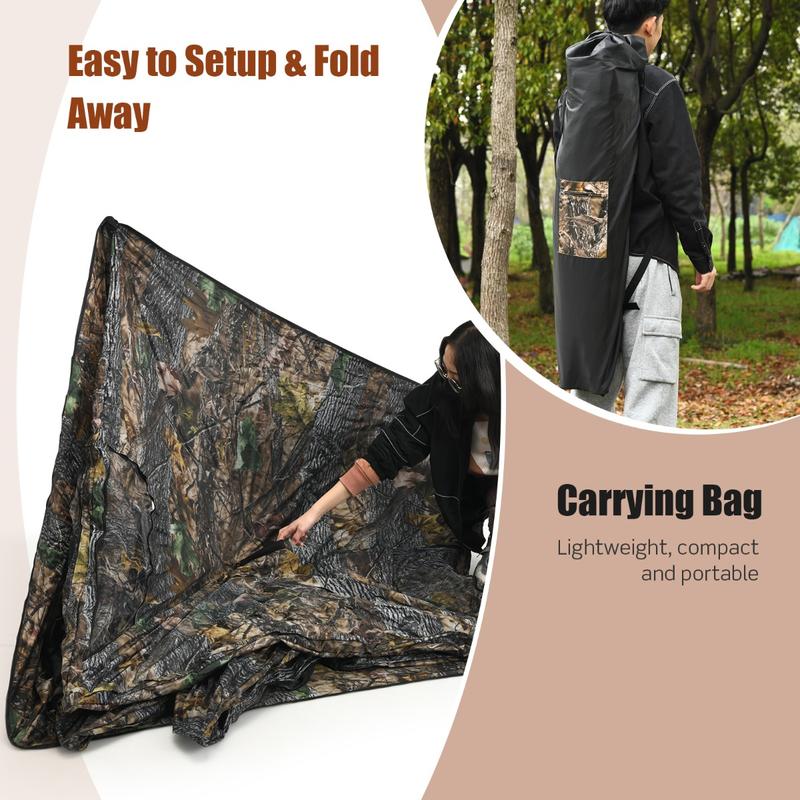 Portable Hunting Blind with Gr - Outdoor Hunting Blinds review and price
