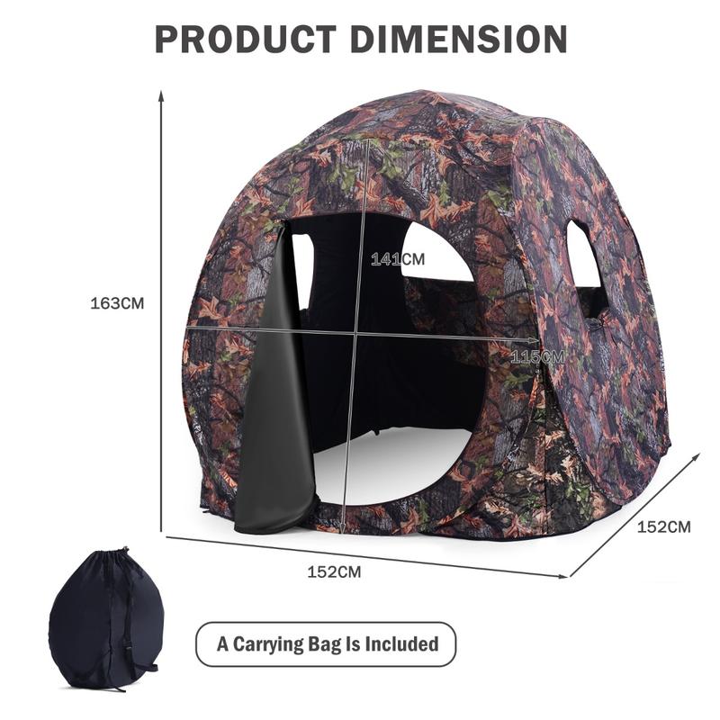 3 Person Pop Up Hunting Tent,  - Hunting & Outdoor Supplies Vanderbijlpark Photos review and price