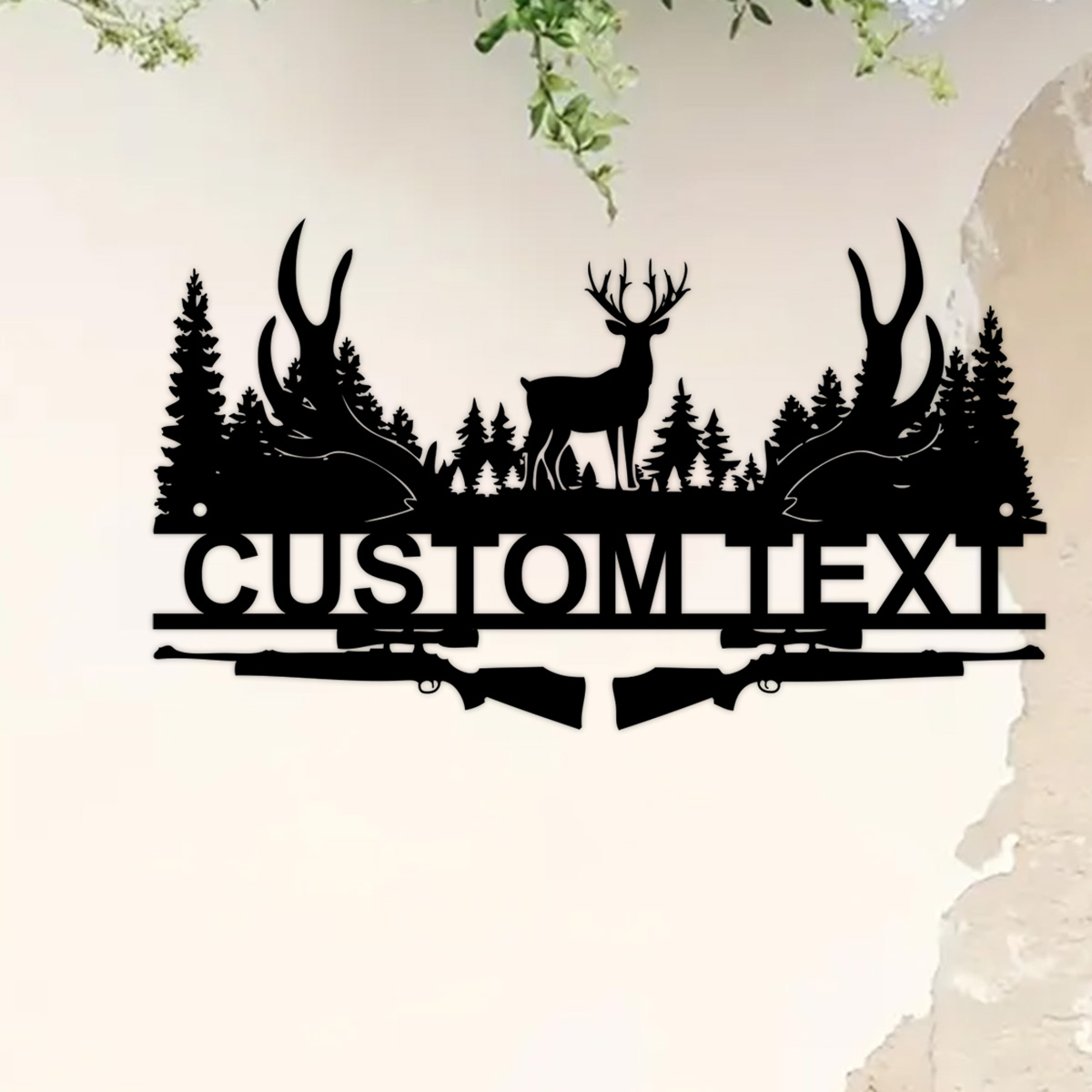 Custom Deer Cabin Metal Sign,  - Outdoor Hunting Names review and price