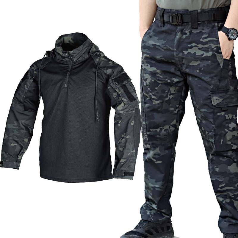 Men's CP Camo Tactical Combat  - Hunting Outdoor Shirts review and price