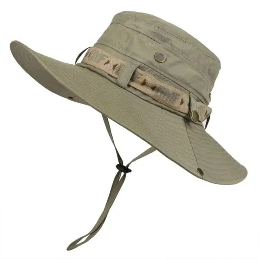 Summer Men Bucket Hat Outdoor  - Outdoor Hunting Names review and price