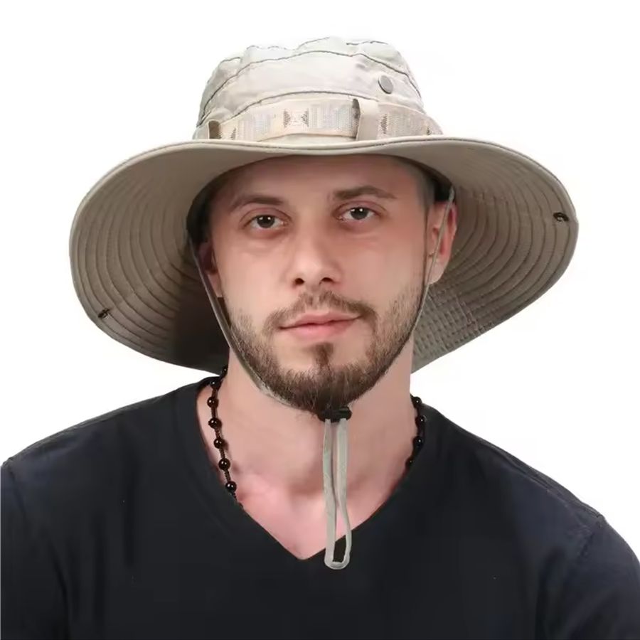 Summer Men Bucket Hat Outdoor  - Outdoor Hunting Names review and price