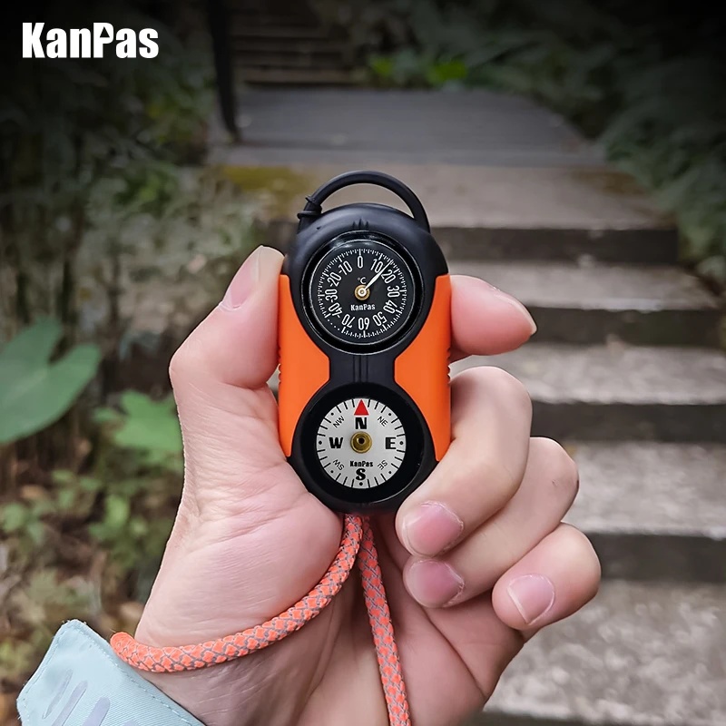 KANPAS Thermometer Compass Kit - Hunting Outdoor Thermometer review and price