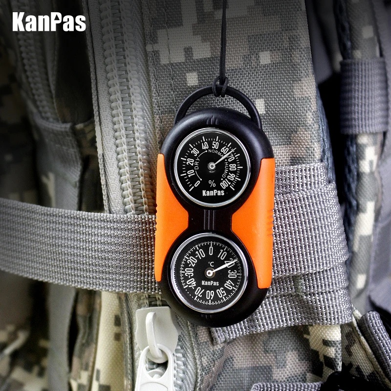 KANPAS Thermometer Compass Kit - Hunting Outdoor Thermometer review and price