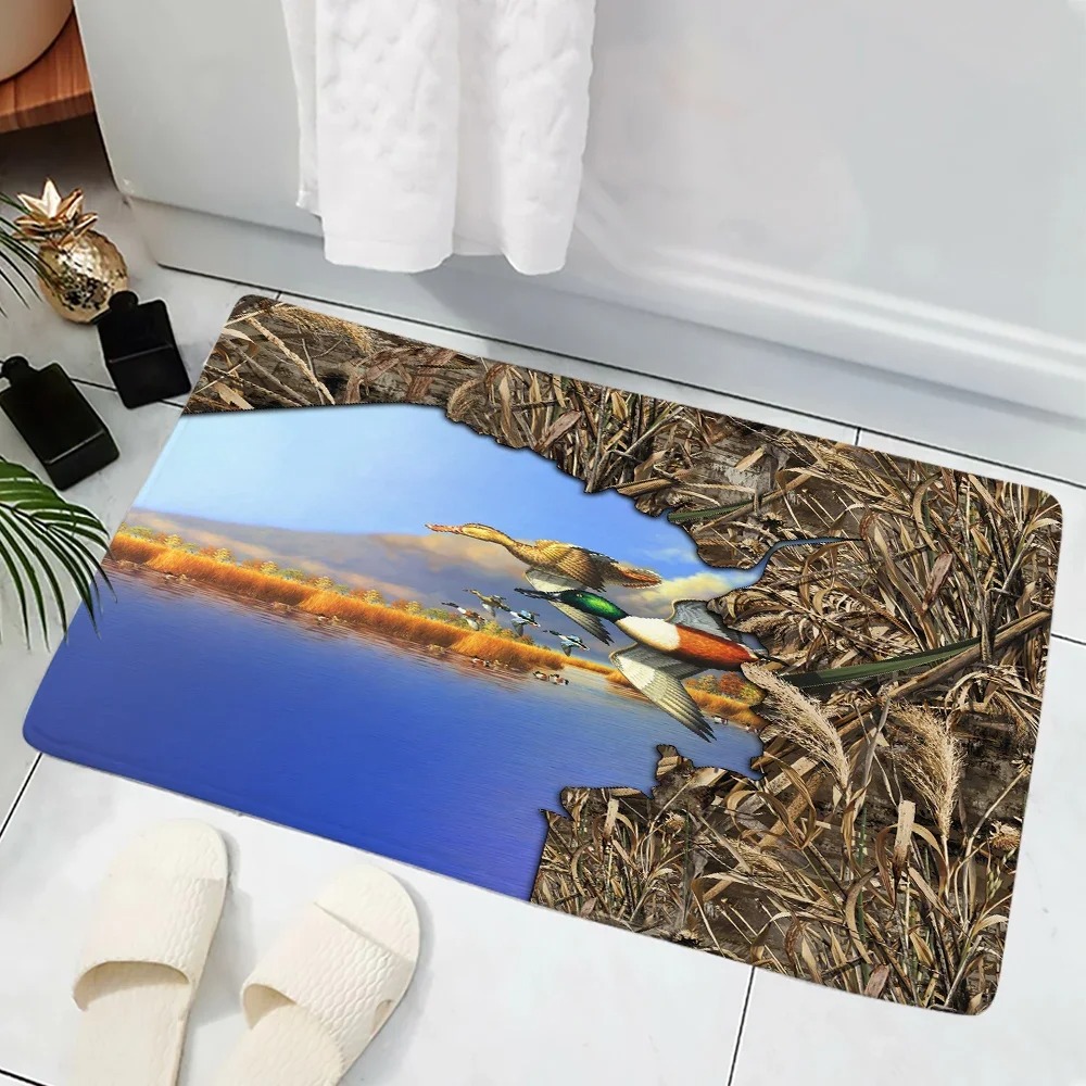 Camouflage Forest Boar Print D - Hunting Outdoor Rug review and price