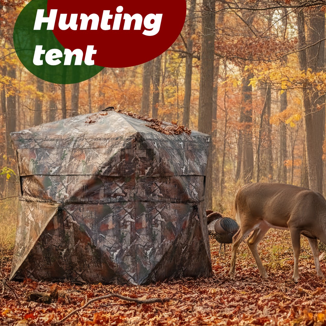 Camouflage Pop-Up Hunting Blin - Outdoor Hunting Blinds review and price
