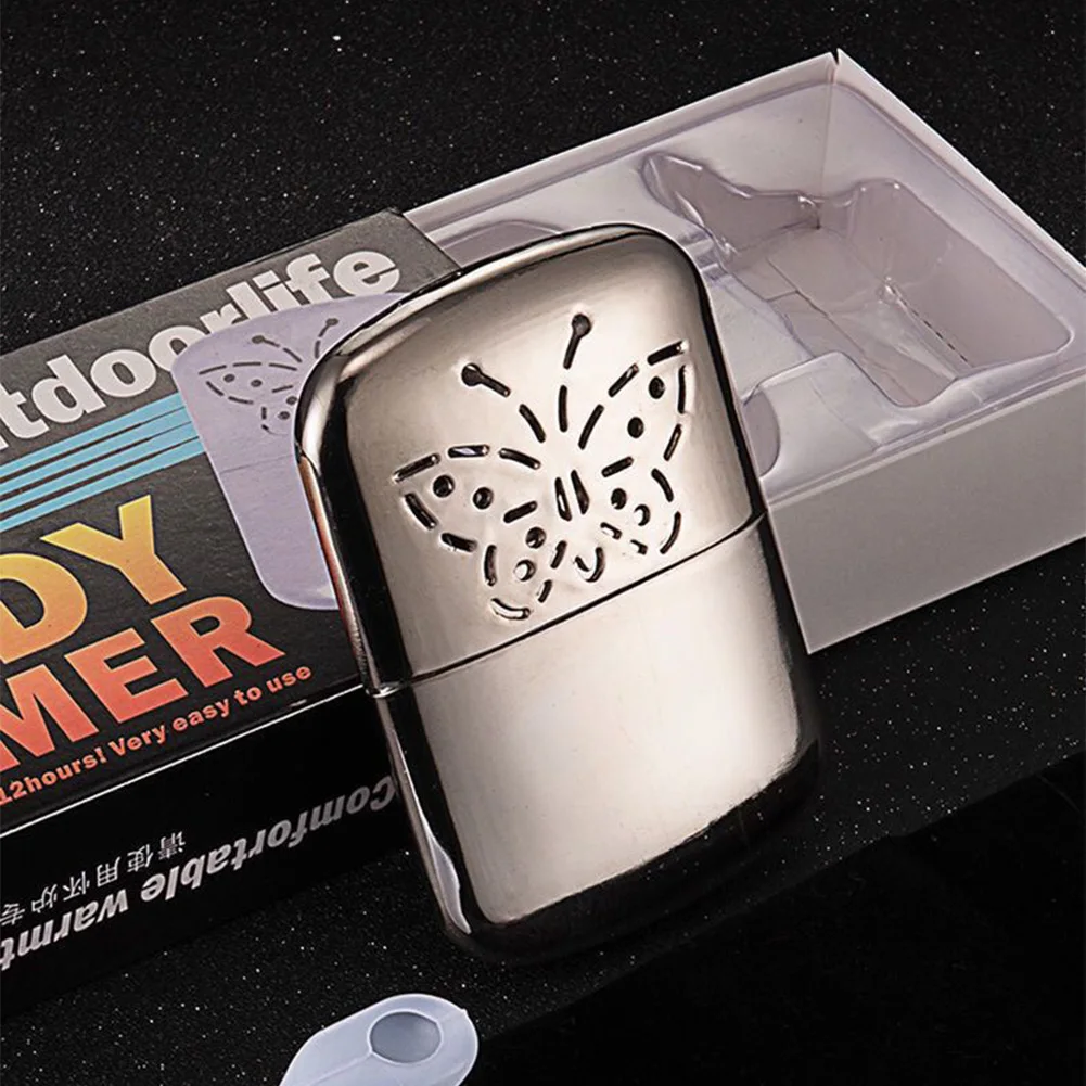 Zinc Alloy Pocket Hand Warmer  - Outdoor Hunting Heater review and price