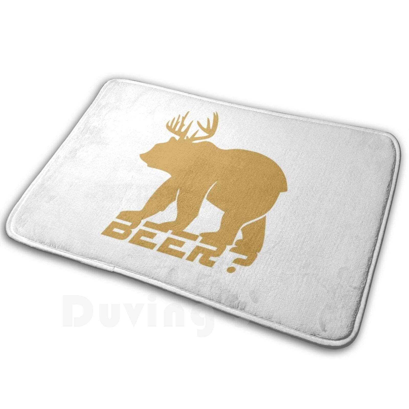 Bear Beer Carpet Mat Rug Cushi - Hunting Outdoor Rug review and price